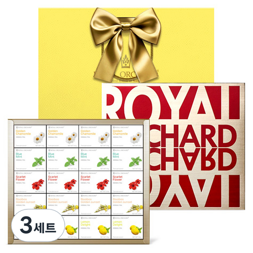 로얄오차드 스페셜에디션20 차 티백 선물 세트 + 쇼핑백