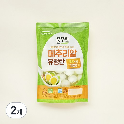 풀무원 깐메추리알 유정란
