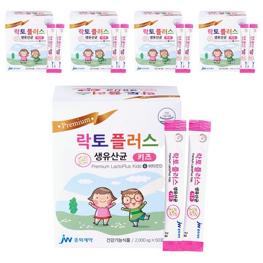 JW중외제약 락토플러스 생 유산균 키즈