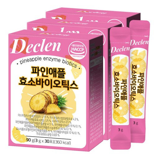 디클렌 파인애플 효소바이오틱스 30p