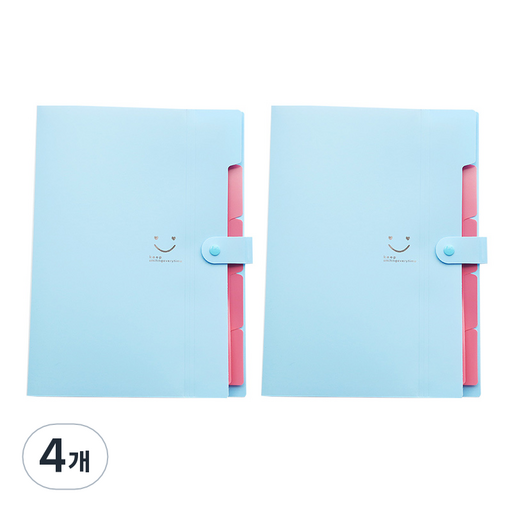 알로데 스마일 캔디 파일 케이스 32.4 x 23.6 x 1.9 cm