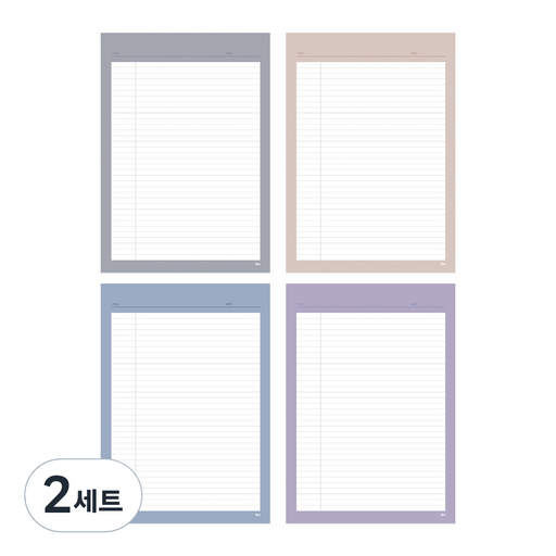 아이비스 7mm 노트 패드 A4