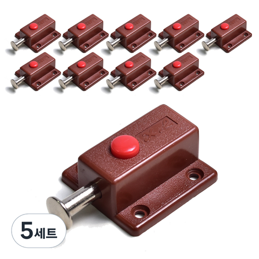 손잡이세상 원터치 랏찌10p + 기본나사 60p세트