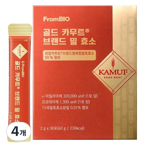 프롬바이오 골드 카무트 브랜드 밀 효소 30p