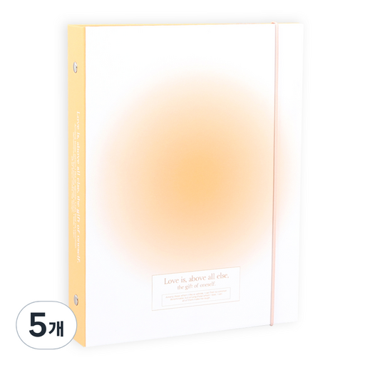 워너디스 블러쉬 A5 6공 포카 바인더 커버