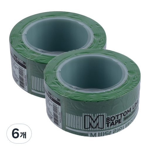 알파 M 바닥 라인 테이프 녹색 50mm