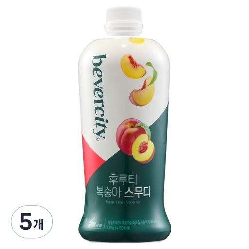 베버시티 세미 후르츠 복숭아 스무디