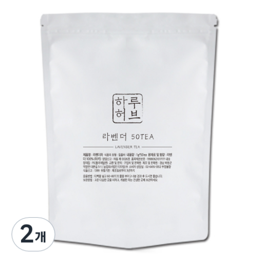 하루허브 라벤더차 대용량