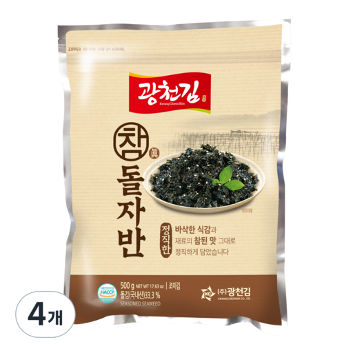 광천김 참 돌자반