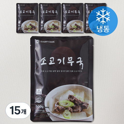 에브리쿡 소고기무국 (냉동)