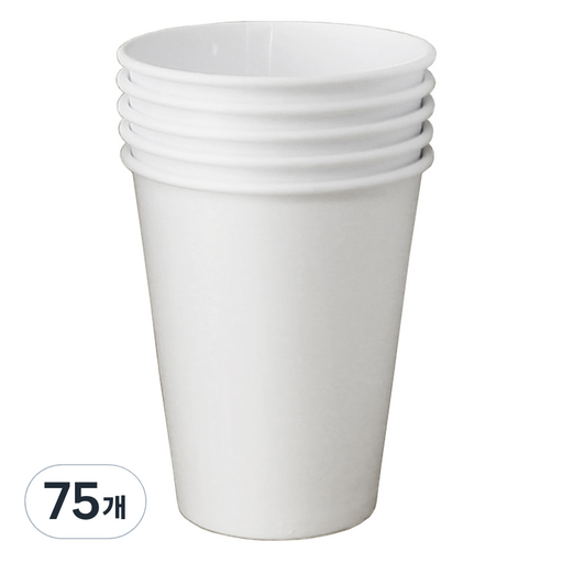 블룸엣홈 카페 무지 종이컵 240ml