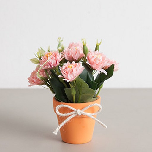 플라워트리 조화 쿠잉 소국 화분 14cm