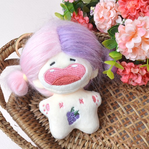 메르시밴드 하프컬러 DIY 헤어스타일링 인형 키링