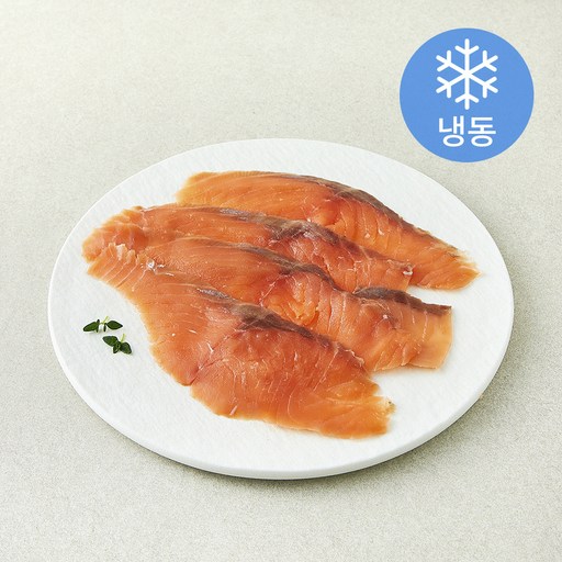 바른씨 훈제연어 슬라이스 (냉동)