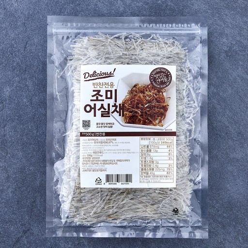 해맑은푸드 반찬전용 조미 어실채