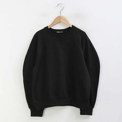 피핀 여성용 삼각 퍼프 소매 래글런 맨투맨 111164