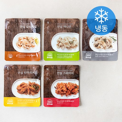 바르닭 안심 100g x 5종 세트 (냉동)