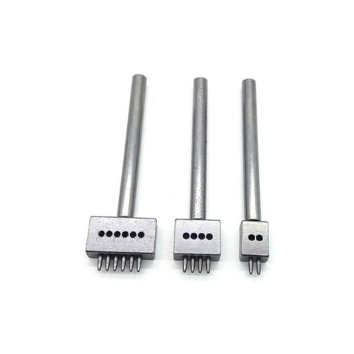 케이마커스 가죽공예 오울 그리프 펀칭형 2날 + 4날 + 6날 4mm 세트