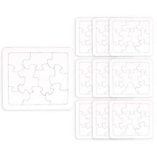 유니아트 그리기퍼즐 사각 10p
