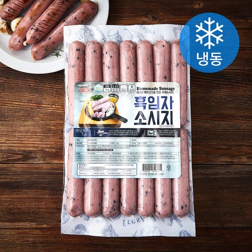 팜스쿡 흑임자 소시지 (냉동)