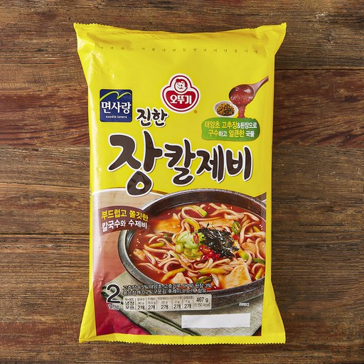 오뚜기 진한 장칼제비 2인분