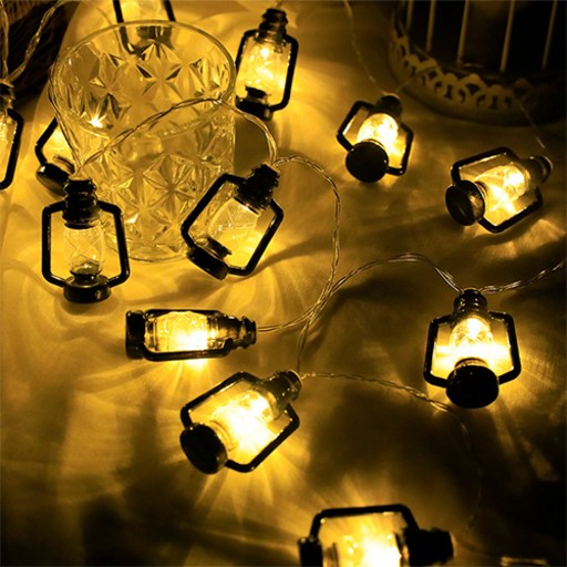 쿼르디 LED 캠핑 줄전구 기본 램프 3m 20등