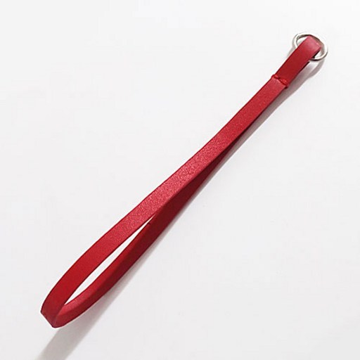 동대문단추왕 가죽 가방 컬러 스트랩 끈 롱 23.5cm