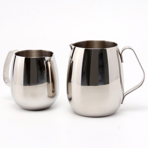 코빙 라운드 304스텐 밀크저그 350ml + 600ml 세트