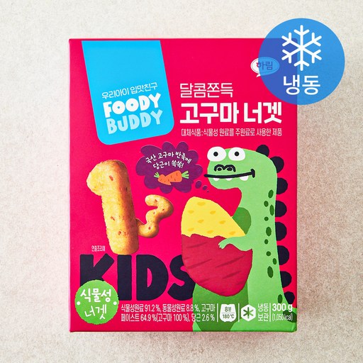 푸디버디 달콤쫀득 고구마너겟 (냉동)