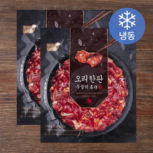 김나운더키친 오리한판 주물럭 (냉동)
