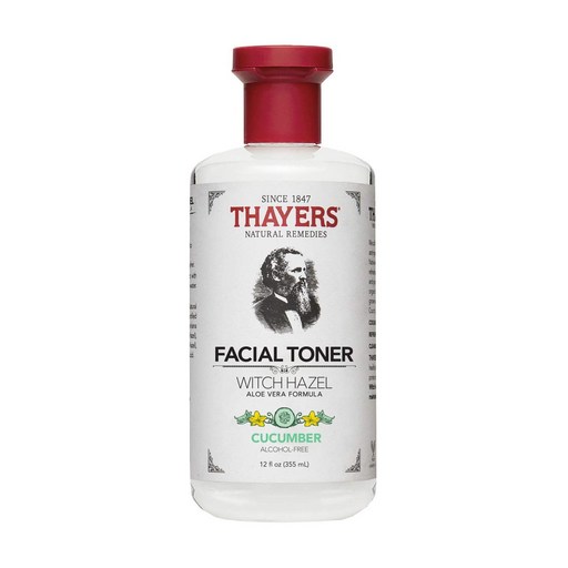 Thayers 위치 하젤 알코올 프리 토너 큐컴버, 355ml, 1개