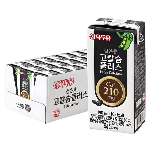 삼육두유 검은콩 고칼슘 플러스