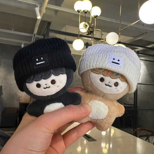 봉제인형 모자 10cm 비니 니트 아이돌인형 덕질 인형옷