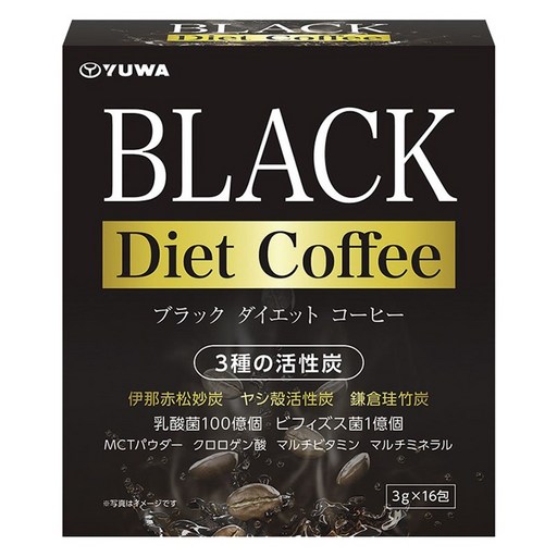 YUWA 블랙 다이어트 커피 16개입