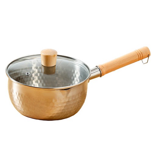 가와시마야 스테인리스 스틸 뚜껑 포함 18cm 편수 냄비 GJ-214-001