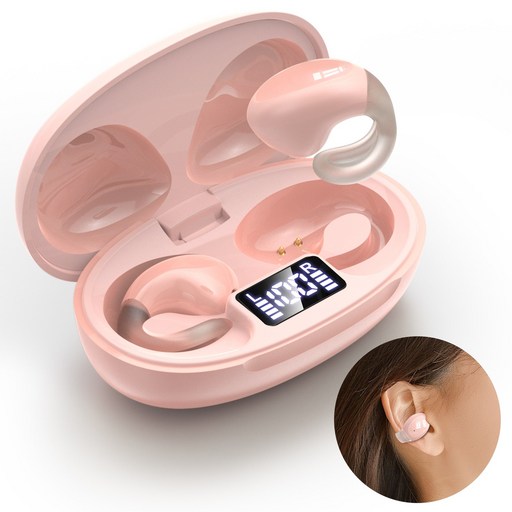 KONLI 무선 블루투스 이어폰 오픈형 귀찌 불루투스 이어폰