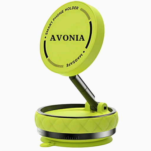AVONIA 차량용 핸드폰 거치대 / 흡착식 360도 회전 홀더 / 자석 거치대