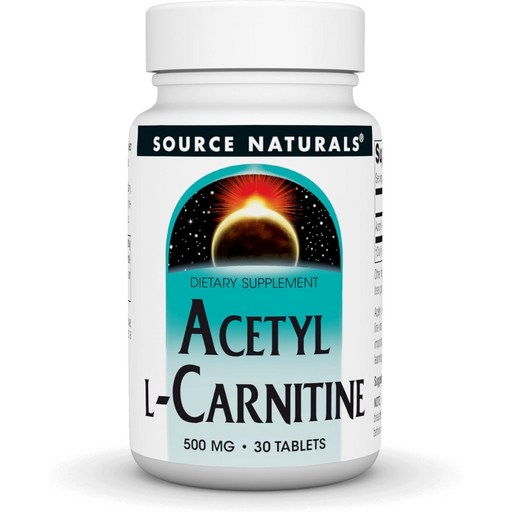 소스내츄럴스 아세틸 L-카르니틴 500mg 타블렛