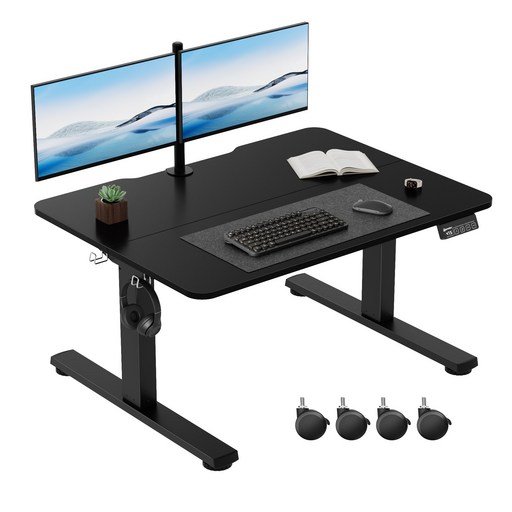 Ergomaker KR SM205L 인체공학 스마트 책상 모션데스크 전동 높낮이 조절 스탠딩 책상 공부 사무용 조절 스탠드 테이블