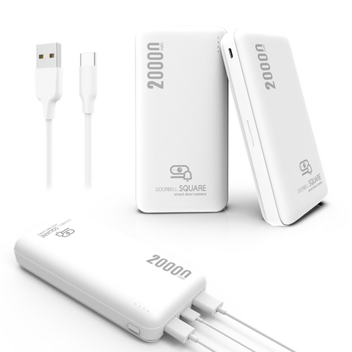 블라우비트 고속충전 잔량 표시 20000mAh 대용량 기내 반입 보조배터리 고속케이블 증정