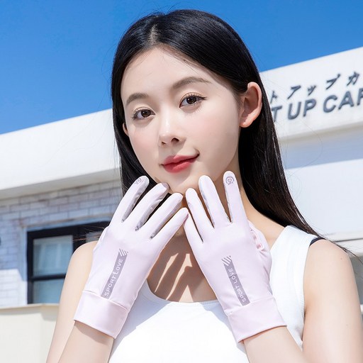 아이스 냉감 햇빛 자외선 차단 여름용 등산 여성 장갑 쿨 매쉬 UV 여름