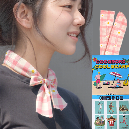 코코로니 아이스 쿨링 스카프