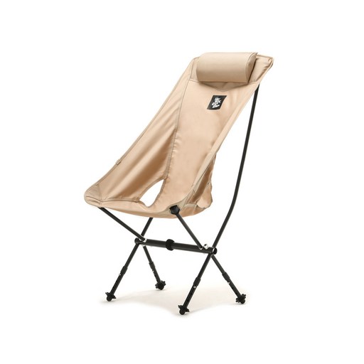 헤이릴렉스캄다운 롱 경량 캠핑의자 높이 각도조절 LV1 (Tan)