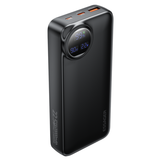 Essager 일체형 고속충전 대용량 보조배터리 10000/20000mAh PD 22.5W QC3.0 잔량표시