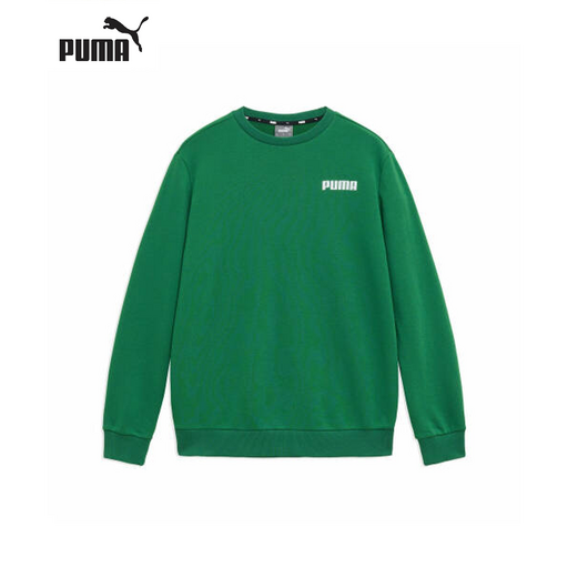 푸마 남성 에센셜 크루 스웨트 트레이닝 맨투맨 티셔츠 긴팔 ESS PUMA Crew Sweat TR M 847231 48