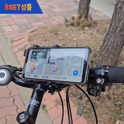 차에르 라이딩 핸드폰 자전거 거치대 360회전 CER-0307