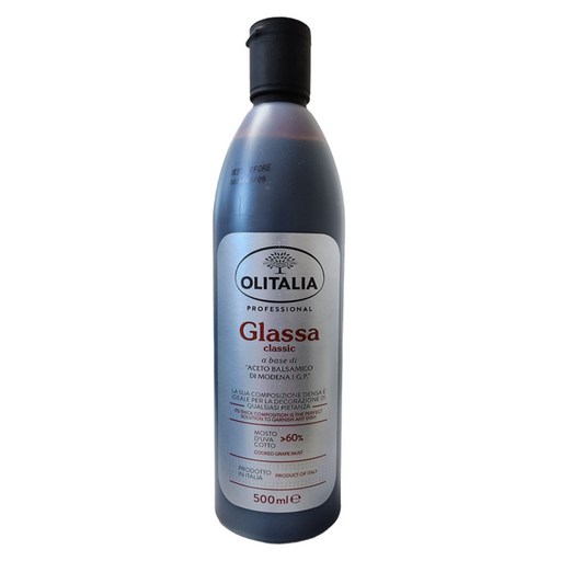 올리타리아 발사믹 크림 소스 500ml 이탈리아 샐러드 드레싱