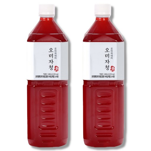 오미자데이 문경 오미자청 대용량