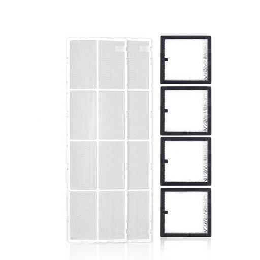 환경필터 LG 휘센 듀얼 스마트 스텐드형 에어컨 호환 필터 세트 초미세미니 4P + 초미세먼지플러스 2P