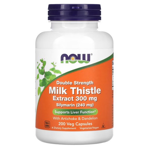 나우푸드 실리마린 밀크 시슬 추출물 300mg 베지 캡슐 200정 1개의 힘!
